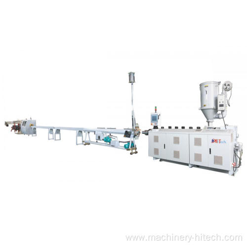 Heat-resistant PE-RT/PB high-speed pipe extrusion line